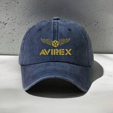 Gorra de béisbol con estampado de moda y letra AVIREX, gorra ligera y transpirable tipo abuelo/papá | Sombrero casual unisex para deportes al aire libre, viajes, playa, skateboarding, eventos festivos, diseño minimalista, cómoda prenda para la cabeza, uso casual, gorra, tela transpirable, ajuste cómodo, gorra estampada, accesorio de mujer, entusiastas del aire libre - Marina-123 - Ver 16