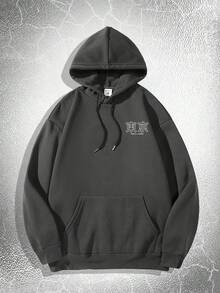 Sudadera con Capucha para Hombre - Negro - Ver 11