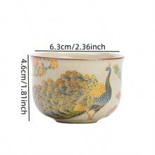 1 chiếc cốc trà gốm sứ hình công Ru Kiln giả, tách trà, đồ uống dùng tại nhà, cốc nếm trà, bộ trà Kung Fu, bộ đồ dùng cho năm học mới, bộ quà tặng ngày lễ, quà tặng Halloween - Nhiều màu - Xem 8