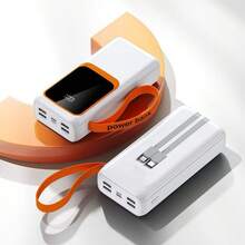 Power Bank Portable Charger Power Bank 30000mah PD 22.5W Fast Charging - Multicolor - Ver 4