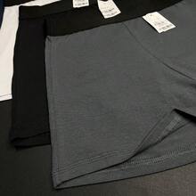 Kit Of 5 Men's Plus Size Boxer Briefs, Comfortable, Anti-Piggy Bank Cotton - Black - View 7