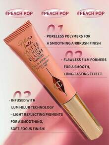 Charlotte Tilbury 哑光腮红棒，蜜桃色，12毫升/0.4盎司 - Peach Pop - 查看 5