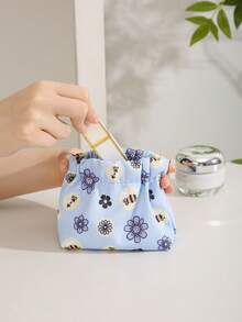 1 件全新按扣袋、卫生巾/口红袋、钥匙/化妆品袋、电线整理袋、便携式便携袋 - 新款收納零錢包 - 查看 4