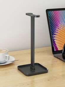 1 件桌面套装收纳架耳机支架通用铝制耳机支架，时尚耳机架