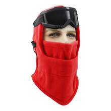 1 pasamontañas cálido y 1 gafas, para hombres y mujeres en ciclismo, motocicleta, esquí y deportes