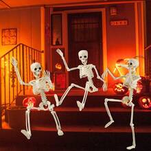 Human Body Skeleton 40 Cm Skull Party And Halloween Decoration - Nhiều màu - Xem 8