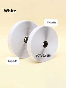 Double-Sided Adhesive Hook And Loop Tape, Hook & Loop Fastener Tape, Convenient Self-Adhesive Hook And Loop For Window Curtains, Frames, Mosquito Nets, Carpets, Cars, Easy To Operate