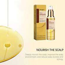 Argan Oil 80ml – Cold-Pressed Lightweight Hair Serum For Dry & Damaged Hair, Essential Scalp & Hair Care Oil, Deep Repair & Long-Lasting Nourishment With High-Quality Ingredients - yellow hair essence oi - 查看 5