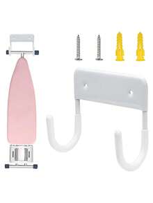 锻铁挂钩架，白色，1件 - 白色 - 查看 3