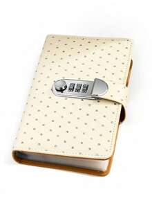 Password Locked Transparent Cash Storage Diary Book, 6-Colors Available, Girls' Favorite, Secure Storage For Cash, Coins, Bills, INS Style Colorful Saving Book, Gift For Girlfriend's Birthday