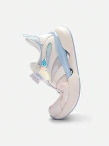 Balabala 女童跑步鞋2025春秋季扭结绑带防滑运动鞋 - 粉紅藍 - 查看 6