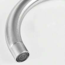 1 Set Of Faucet, Easy To Install, 360 Degree Rotating Nozzle, Convenient For Cleaning Various Corners Of The Basin, Suitable For Single And Multiple Bowl Shaped Sinks In The Kitchen Or Bar - Silver - View 8