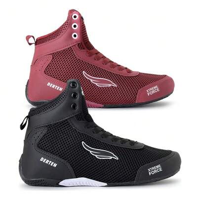 DERTEN Kit 2 Bota Masculina Xtreme Force Boxe Mma Luta Academia Tênis color