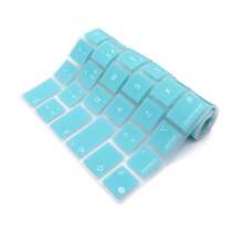 1 pieza Funda de teclado español colorida, compatible con Macbook Air 13.6", 15.3" M2 M3 M4 A2681 A2941 A3113, Pro 14", 16" M1 M2 M3 M4 A3403 A2991 A2485 A2442, modelos 2021-2025, protector de teclado de silicona para trabajo, estudio, juegos, hogar, adecuado como regalo - Diseño ISO (versión UE) - Ver 13