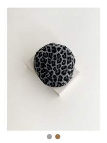 1pc Retro Polka Dot Newsboy Cap For Women, Versatile Wide Brim Beret Hat With Small Head Circumference, Fashionable Reversible Duck Bill Cap, Artistic Painter Hat, Spring/Autumn