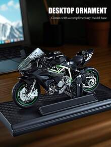 NEUSNEY 1:18 比例压铸摩托车模型，带展示架，多种款式可选，可作为礼物 - 彩色 - 查看 4