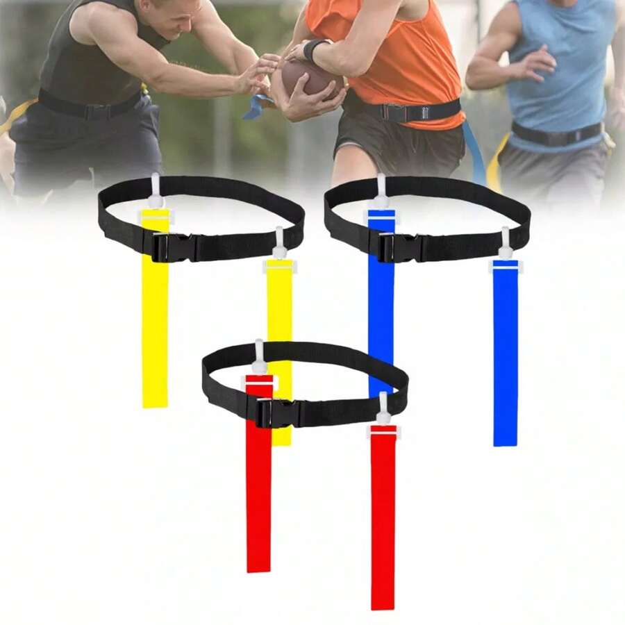 3pz Banderas Cintas Cinturon Para Tocho Flag Tochito Bandera - Multicolor - Ver 1