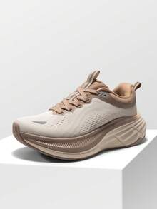 Women's Walking Shoes Cushion Comfortable ActiveBreeze Running Tennis Shoes Non-Slip Workout Gym Sports Athletic Breathable Fashion Sneakers - Màu Khaki - Xem 10