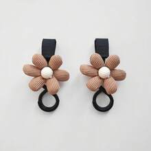 1/2 Stücke Baby Kinderwagen Haken süße Blume Kinder Wagen Regenschirm Aufhänge Tasche Aufbewahrungsschlaufe Haken Babyzubehör Aufbewahrung