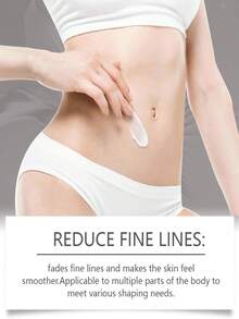 100g 身体紧致霜，提拉塑形加热按摩霜，塑身紧致霜，温和滋润紧致肌肤。每天涂抹按摩身体霜，塑造年轻身体曲线。