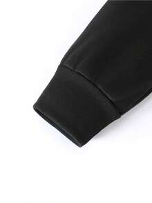 Hombre003 Sudadera Con Capucha De Cuello Redondo Para Hombre Con Estampado De Boston, Bolsillo Canguro Y Cordón, Manga Larga, Suelta Y Casual, Tela Gruesa, Ideal Para Regalar En Otoño E Invierno Como Ropa De Hombre De Gran Calidad(Tallas corren pequeñas, pide una talla grande.) - Negro - Ver 7