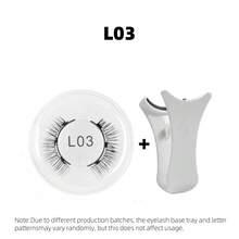 1 对磁性眼线笔和睫毛套装，易于使用，无需胶水，可重复使用假睫毛工具，适合旅行、商务旅行、约会、酒店 - 彩色 - 查看 13