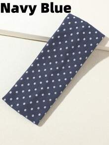 1 pezzo/4 pezzi Fascia elastica sportiva retrò con stampa a pois, versatile per la vita quotidiana, lo yoga, le attività all'aperto, accessorio per capelli di moda per le donne. Sciarpa, fascia per capelli autunnale, bandana per ciclismo, fasce per il sudore per l'inverno, accessori per capelli per le donne, per gli outfit da vacanza.