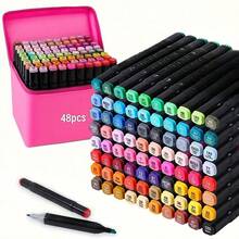 Kids Coloring Pens & Markers - Pink - View 4