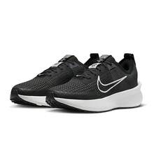 Nike 耐克缓震轻便户外男跑步鞋，新款超轻软底运动休闲鞋INTERACT RUN，时尚百搭跑鞋，运动必备FD2291-001 - 黑色 - 查看 1