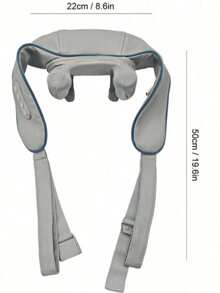 New Massage Ring Massage Shawl, Oblique Muscle Neck Massager With Kneading, Heating, Electric Massage For Neck - Multicolor - View 9