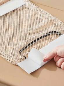 1 Stück Küchenabfall-Beutelhalter Wandhalterung, große Kapazität Plastikbeutel Aufbewahrungsnetz mit Klettverschluss Dekorationen, Dekor Festliche Dekoration Zimmer Dekoration Zuhause Dekoration Schlafzimmer Dekoration Kleider Hosen Schuhe Jeans Stiefel