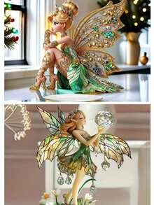 优质亚克力材质,厚度0.3厘米,通透耐用,光泽持久。独特的仙女主题设计,色彩丰富:栩栩如生的仙女形象,宝石点缀的羽翼,营造出充满魔幻艺术气息的氛围。适用于客厅、书房或卧室。是送给朋友的完美圣诞和新年礼物,为家居装饰增添浪漫魅力。 - 彩色 - 查看 15