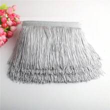 2/10Yards/Pack 15cm Fringe Trim Lace Polyerter Fibre Tassel 4inch Wide Long For Clothes Accessories Latin Wedding Dress DIY Lamp Shade Decoration - Multicolor - View 16