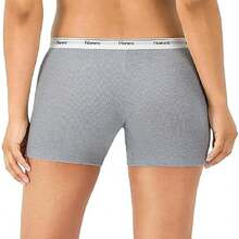 Women's Stretch Cotton Mid-Thigh Boxer Brief 4-Pack, Daily Wear Medium Fashion Color Mix - mặc định - Xem 4