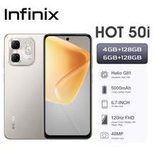 Infinix Hot 50i 5000mAh 6GB+128GB 6.78inch Dual SIM Android Cell Phone Charging Head US Specifications Smartphone - 灰色 - 查看 1