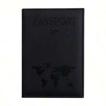 10pcs Customized Matte PU Travel Passport Cover, Personalized Passport Holder With World Map & Letter Printing, Clip Design Passport Wallet, Storage Box, Women, Essential Travel Accessory, Letter, Multifunctional, Large Capacity, Foldable, Middle School, High School, College, Freshman, Sophomore, Lower Grade Students - Multicolor - View 35