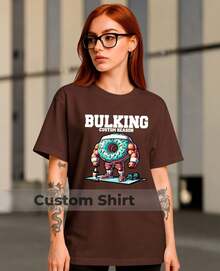 Camiseta Streetwear Unissex De Academia Bulking Season Treino Maromba