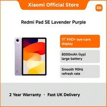 Redmi Pad SE – 11" FHD+ Display Tablet With Snapdragon 680, 4GB/6GB/8GB RAM, 128GB Storage, 8000mAh Battery, Dolby Atmos Quad Speakers, Android 13, Ideal For Study, Streaming & Everyday Use - Mauve Purple - View 1