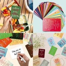 50pcs/Set Bible Verse Cards, Mini Scripture Cards, Motivational Cards, Encouragement Cards, Christmas Gift Prayer Cards, Christian Inspirational Cards For Men And Women, Encouragement Gift. - Multicolor - View 8