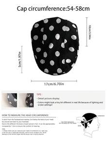 1pc Retro Polka Dot Newsboy Cap For Women, Versatile Wide Brim Beret Hat With Small Head Circumference, Fashionable Reversible Duck Bill Cap, Artistic Painter Hat, Spring/Autumn