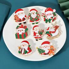 Pretty Santa Claus Collection Brooches Lapel Pins Xmas Gift - 1 - View 5