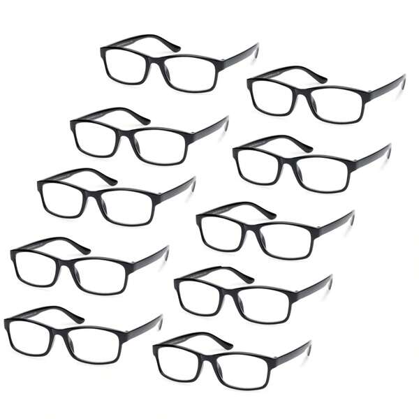 Reading Glasses 10 Packs Mens Womens +1.0 1.5 2.0 2.5 3.0 3.5 4.0 UV Reader