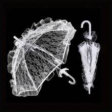 1 Elegant Vintage Lace Prop Umbrella, Aluminum Frame And 100% Polyester Fabric, Suitable For Bridesmaids, Weddings, 1920s Themed Parties, Photography Props, Photo Essentials, Classic Circular Design, Exquisite Lace Patterns, Durable Polyester Material - Hand Washable Only, Spring Summer Picks, Brides Maid Gifts, Room, Bedroom Decor, Bedroom Decor, Beach, Travel, For Men, For Women, Vacation - Multicolor - View 3