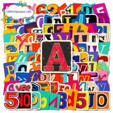 50pcs English Alphabet Sticker Back To School