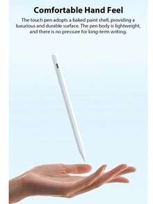 Este Stylus Capacitivo Universal é um Stylus Capacitivo Ativo para Telefones e Tablets. Feito de Liga de Alumínio de Alta Qualidade, Ele Vem com Duas Pontas Substituíveis e é Extremamente Durável. Ele Oferece Ampla Compatibilidade com Android e Apple iPads, Proporcionando Toque Preciso e Escrita Suave. Este Stylus Capacitivo de Alta Qualidade (Não Compatível com Tablets de Tela Resistiva e Eletromagnética) Não Requer Conexão com o Tablet.