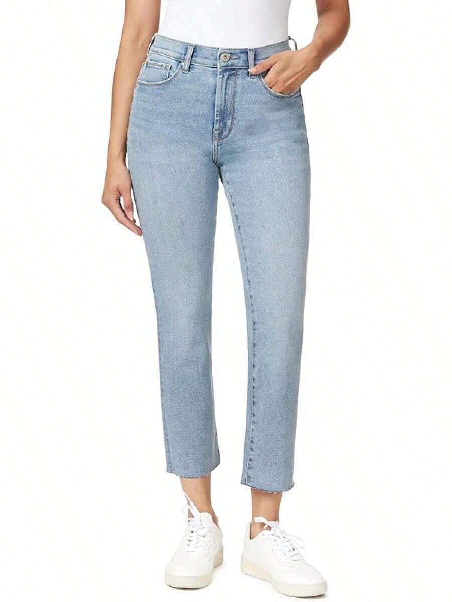 Jeans Kensie The Allie de talle alto y corte recto - Marina Wash - Ver 1