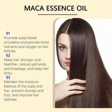 Argan Oil 80ml – Cold-Pressed Lightweight Hair Serum For Dry & Damaged Hair, Essential Scalp & Hair Care Oil, Deep Repair & Long-Lasting Nourishment With High-Quality Ingredients - yellow hair essence oi - 查看 4