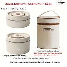 Cute Cherry 304 Stainless Steel Lunch Box Set With Insulated Bag,Large Capacity Portable Insulated Food Lunch Container Set With Thermal Lunch Box Separate Stackable Lunch Containe - Multicolor Lunch Box - View 21