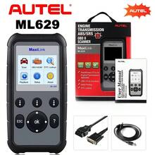 Autel ML629 Automotive OBD2 Scanner, 2025 Newest Model Upgraded Of AL619, ML619, Car Code Reader Check Engine ABS SRS Transmission Diagnostic Scan Tool With Auto VIN, Ready Test, DTC Lookup - Black - View 1