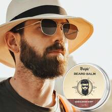 Goiple 胡须油 - 软化并丰盈胡须；胡须护理油 - 滋养肌肤，防止刺激；保湿胡须护理精华；滋养胡须油，调理并强健胡须；促进胡须健康生长；胡须膏，保持胡须和髭须的最佳状态；男士理容套装，包含胡须油、胡须膏、胡须填充笔、胡须洗发水和胡须刷。